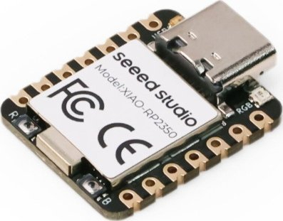 Модул за развој Seeed Studio XIAO RP2350, ARM Cortex M33, RISC V, зелен