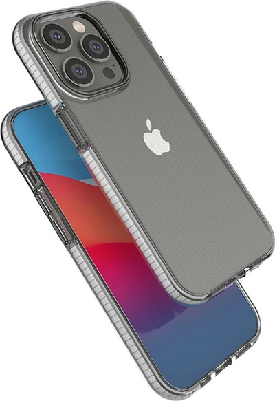 Mbrojtëse telefoni Hurtel Spring Case për iPhone 14 Pro, silikon, ngjyrë blu e çelët