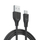Kabllo USB SOMOSTEL SMS-BT01, 1.2m, Micro USB, 3.1A, e zezë