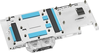 Bllok uji BarrowCH LRC2.0 për GPU, për AMD Radeon RX 6900XT, Aurora RGB, transparent