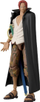 Figurë aksion Bandai One Piece Anime Heroes Shanks, që lëviz në nyje, me aksesorë, me mantel të zi