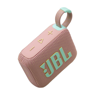 Bluetooth звучник JBL Go 4, пренослив, IP67, розов