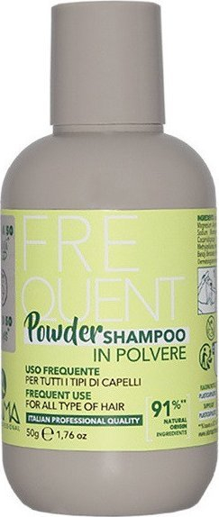 Шампон во прав Alama Powder Shampoo Frequent Washing, 50 g, за често миење