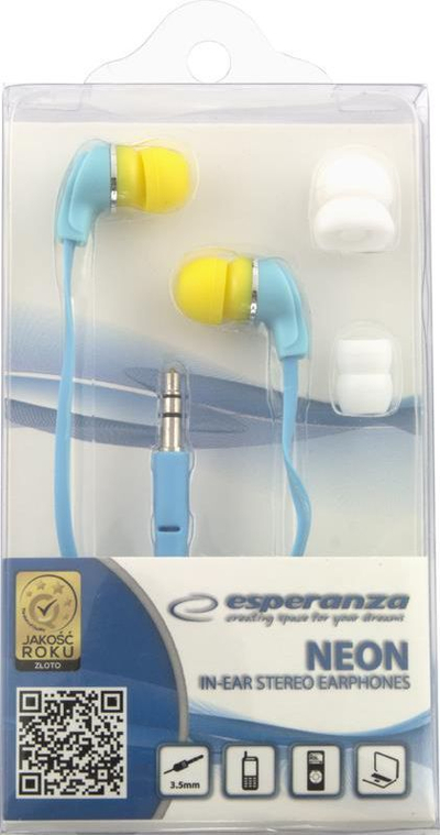 Kufje Esperanza EH147T, për audio player, të kaltra