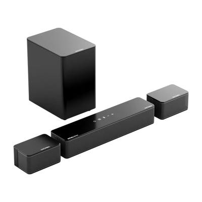 Soundbar Ultimea Poseidon D60, me subwoofer, Bluetooth, e zezë
