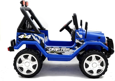 Makinë lodër me bateri Raptor S618, goma EVA, me telekomandë R/C, blu