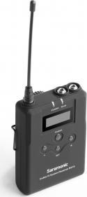 Безжичен систем микрофони Saramonic UwMic15, UHF, со лавалиер, црн