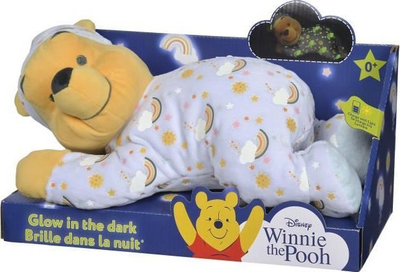 Lodër pelushi Disney Winnie që ndriçon natën, 30cm, shumëngjyrëshe