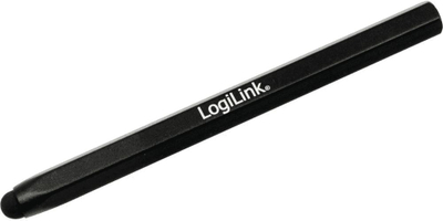 Стајлус LogiLink AA0010, алуминиумско тело, гумен врв, црн