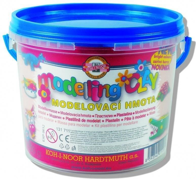 Plasticinë Koh I Noor, kovë 700g, 8 ngjyra
