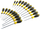 Set kaçavidash Stanley STHT0-60213, 20 copë