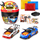 Lodër mësimore Zuru Antsy Labs 67125 Metal Machines Speed Hero, set për me montu makinë, shumëngjyrëshe