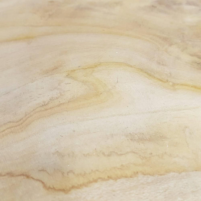 Stendë servirjeje druri teak, 30cm, ngjyrë natyrale