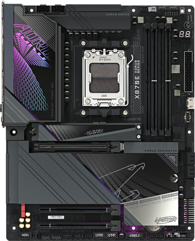 Motherboard GIGABYTE X870E AORUS MASTER, AM5, DDR5, Wi-Fi