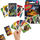 Lojë letra Mattel UNO Jurassic World Dominion, 2 4 lojtarë, mbi 7 vjeç, shumëngjyrëshe
