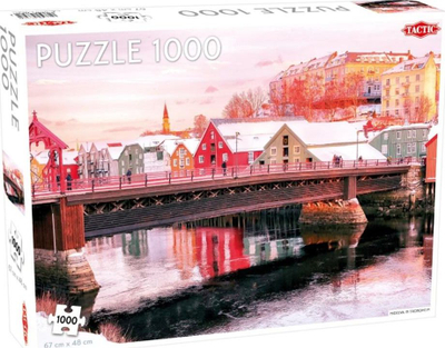 Puzzle Tactic Nivelda in Trondheim, 1000 elemente, shumëngjyrëshe