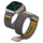 Rrip ore Apple Spigen Athlex Air, për Apple Watch 49/46mm, material stof sportiv, gri me të verdhë