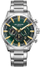 Ora dore Lee Cooper LC08305.370, 43mm, analoge, argjendtë me fytyrë të gjelbër