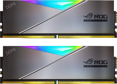 Memorie RAM Adata XPG Lancer ROG Certified RGB, 32GB DDR5 6600MHz CL32, U-DIMM, e zezë