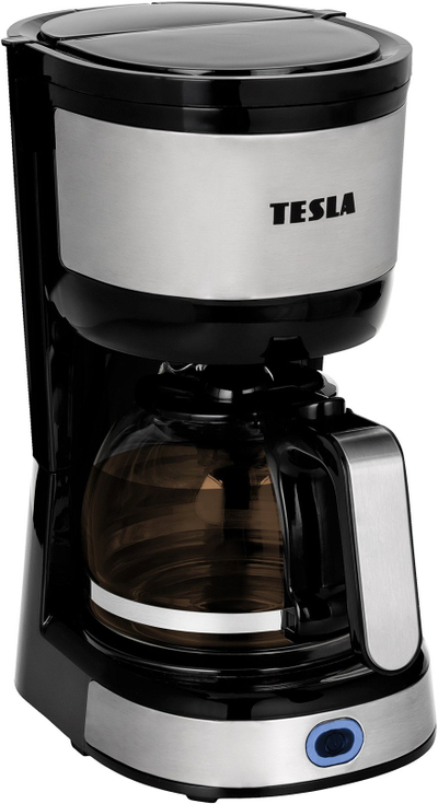 Апарт за филтер кафе Tesla CoffeeMaster ES200, 0.75L, повторно употреблив филтер, црн