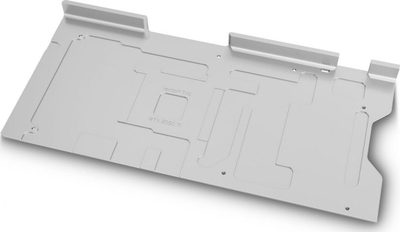 Backplate EKWB EK-Quantum Vector2 Trio RTX 3090 Ti, alumin me nikel, për kartelë grafike