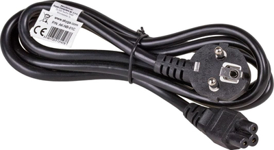 Kabllo rryme Akyga AK-NB-01C, IEC C5, 1.8m, e zezë