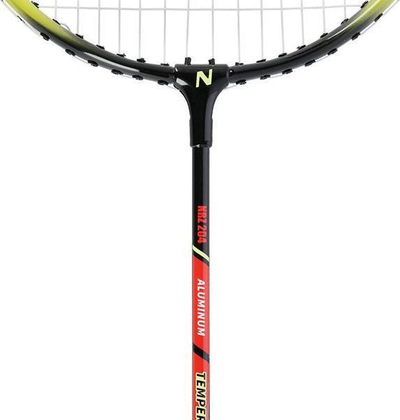 Set raketa dhe mbulesë badmintoni NILS Extreme NRZ204, 2 copë, të zeza