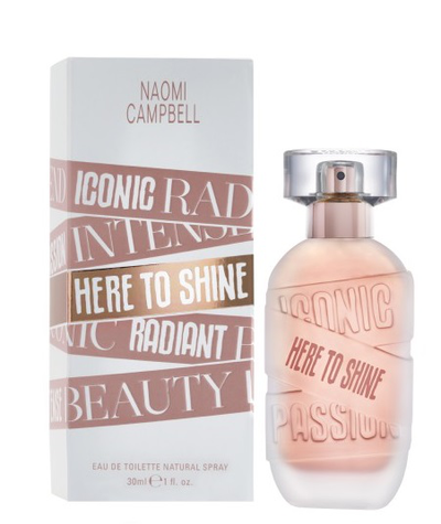 Eau de Toilette Naomi Campbell Here To Shine, 30 ml