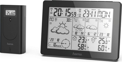 Stacion i motit Hama Meteotime, i zi
