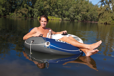 Unazë notuese Intex Floating Ring River Run 58825EU, 135cm, PVC, shumëngjyrëshe