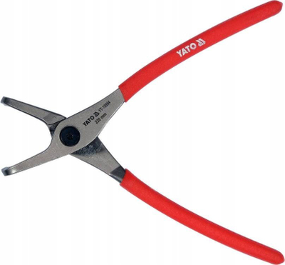 Pinca për segmente rrethore Yato YT-19994, 220mm, doreza PVC, e kuqe