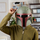 Електронска маска Star Wars Boba Fett F6868, со звучни ефекти, за деца, зелена