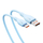 Kabllo karikimi Baseus Pudding, USB në USB Type C, 100W, 2m, blu