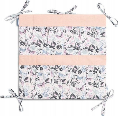 Organizues krevati për bebe Pink Butterflies, 47x47cm, 5 xhepa, rozë me flutura