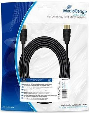 Kabllo HDMI MediaRange MRCS211, 5 m, Type A, e zezë