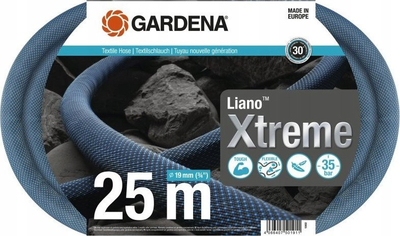 Set zorre kopshti GARDENA Liano Xtreme 18482-20, 25m, 3/4", gri