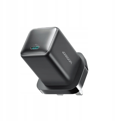 Karikues muri Joyroom JR-TCG18, 65W, USB C, prizë UK, i zi