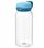 Shishja për ujë Mepal Flip Cap Campus, 600 ml, pa BPA, e kaltër