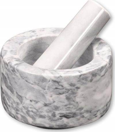 Havan kuzhine Kesper, mermer, 13 cm, gri