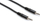 Kabllo audio Hosa CMM103, 3.5mm stereo në 3.5mm stereo, 0.9m, e zezë