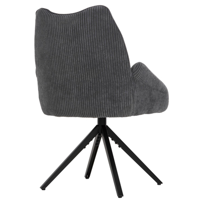 Kolltuk ngrënieje Shai 61x63x93Hcm (HM9844.03), gri/ zezë