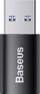 Адаптер USB OTG Baseus Ingenuity ZJJQ000101, USB C во USB A 3.1, црн