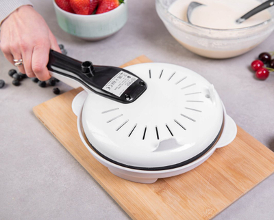 Makineri për krepa First, 20 cm, 650W, e zezë