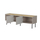 Konsolë TV Cama Fellini 400100, 150 cm, dru, e bardhë