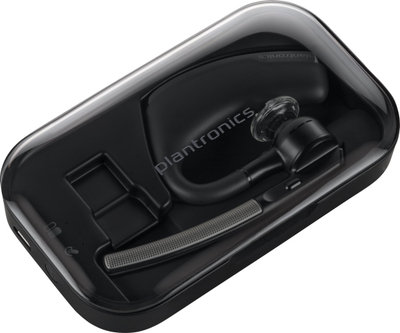 Kufje Bluetooth Plantronics Voyager Legend, me dok karikimi, Micro USB, të zeza