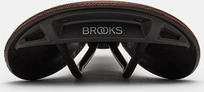 Selino biçiklete Brooks C17 Cambium, shina çeliku, 464g, portokalli