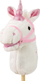 Играчка коњ со стап Milly Mally Hobby Horse, со движења и звуци, од 18 месеци, бел