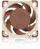 Ventilator Noctua NF-A4x20-PWM, 40x40x20mm, kafe     
