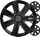 Kapakë rrotash GTX Carbon, set me 4 copë, 17", carbon black