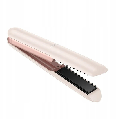 Presë flokësh Hoco HP46, e vogël, ngrohje e shpejtë, rozë